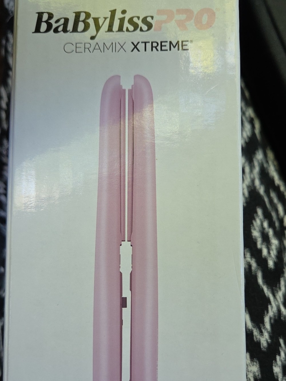 BaByyliss PRO Ceramix Xtreme 3/4" Mini Straightener. NIB.
